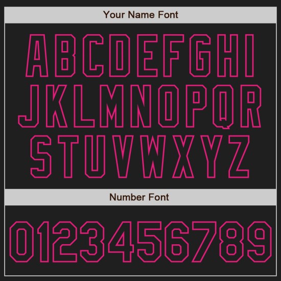 Authentisches benutzerdefiniertes Pink-Teal Baseball Black Jersey Hot Authentisches benutzerdefiniertes Pink-Teal Baseball Black Jersey Hot